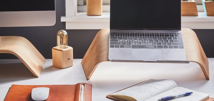 a home-based freelancing setup
