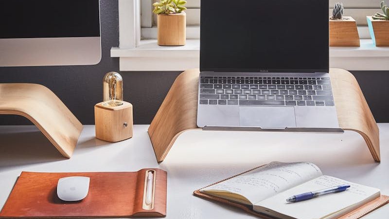 a home-based freelancing setup